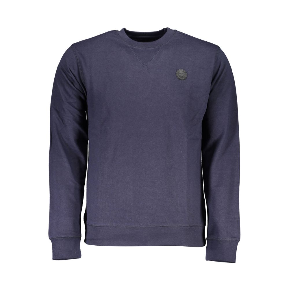 Gianmarco Venturi Blue Cotton Sweatshirt