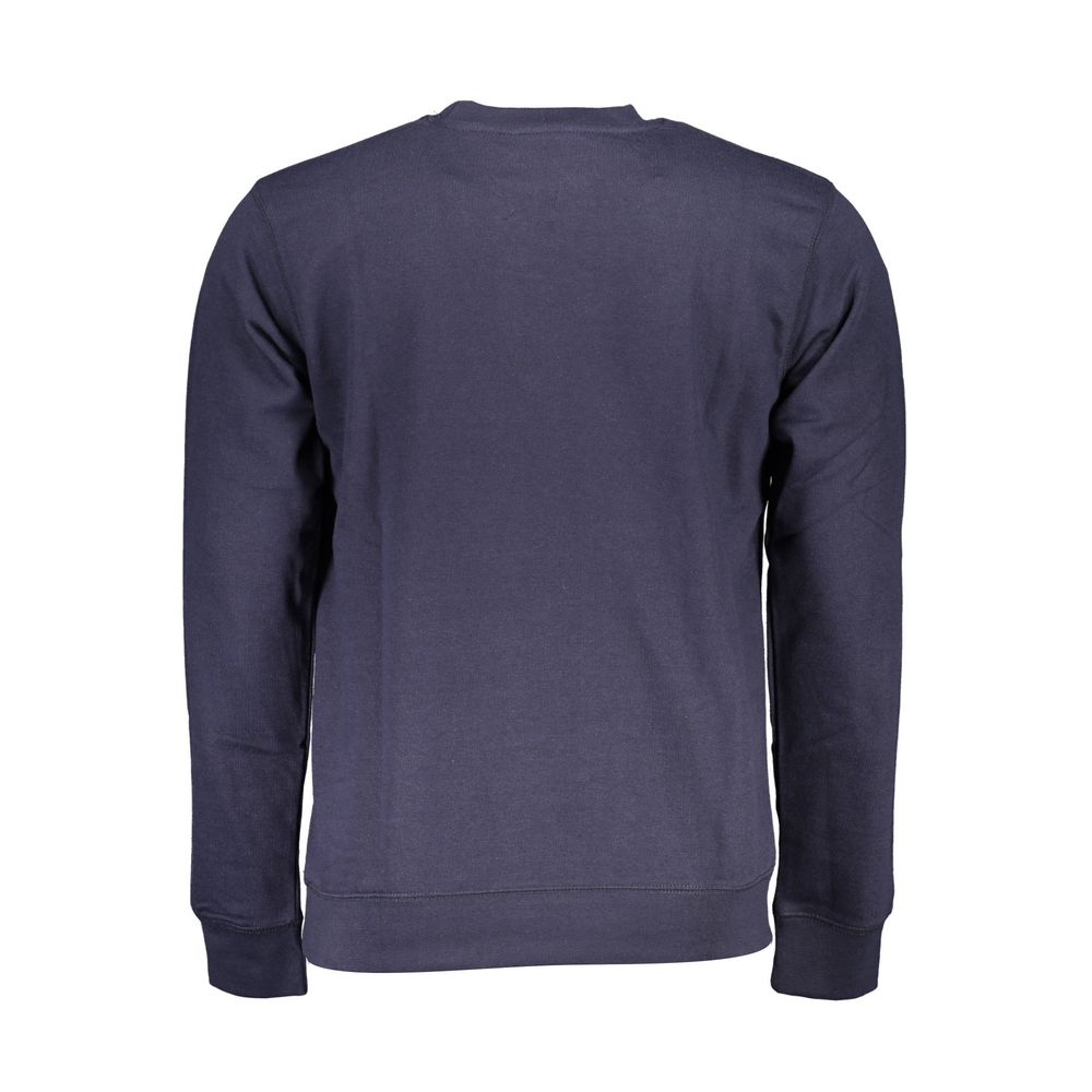 Gianmarco Venturi Blue Cotton Sweatshirt