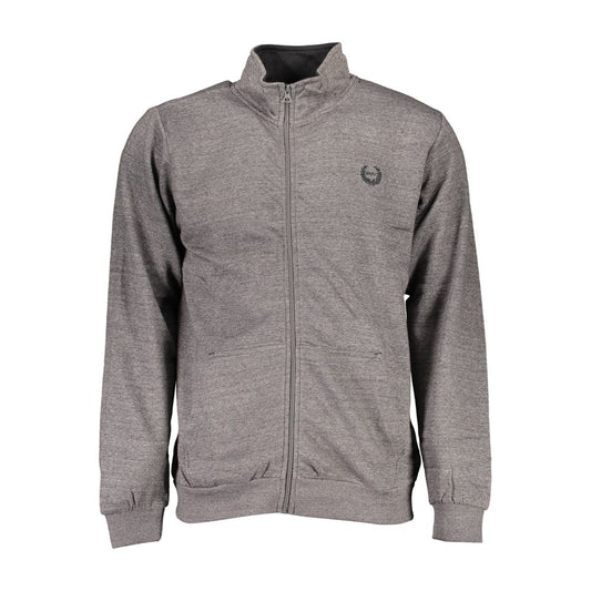 Gianmarco Venturi Gray Cotton Sweatshirt