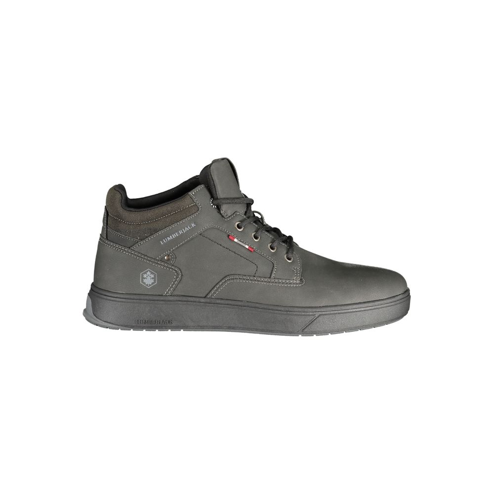 Lumberjack Black Polyester Sneaker