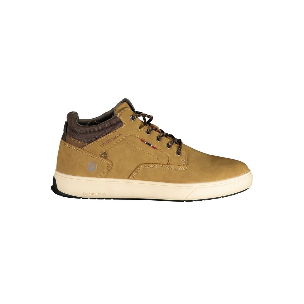 Lumberjack Brown Polyester Sneaker