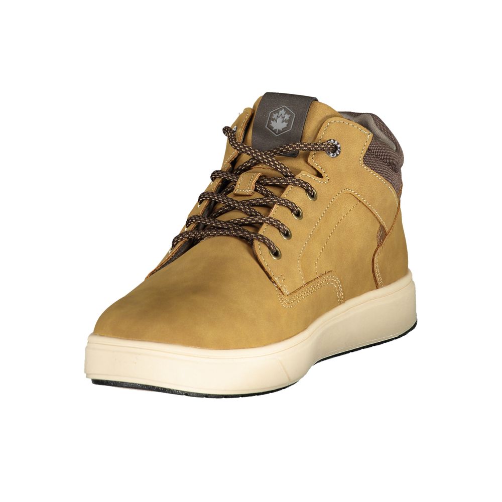 Lumberjack Brown Polyester Sneaker