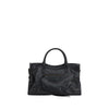 Balenciaga Black Calf Leather Bos Taurus Shoulder Bag