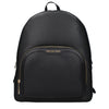 Michael Kors Black Leather Backpack
