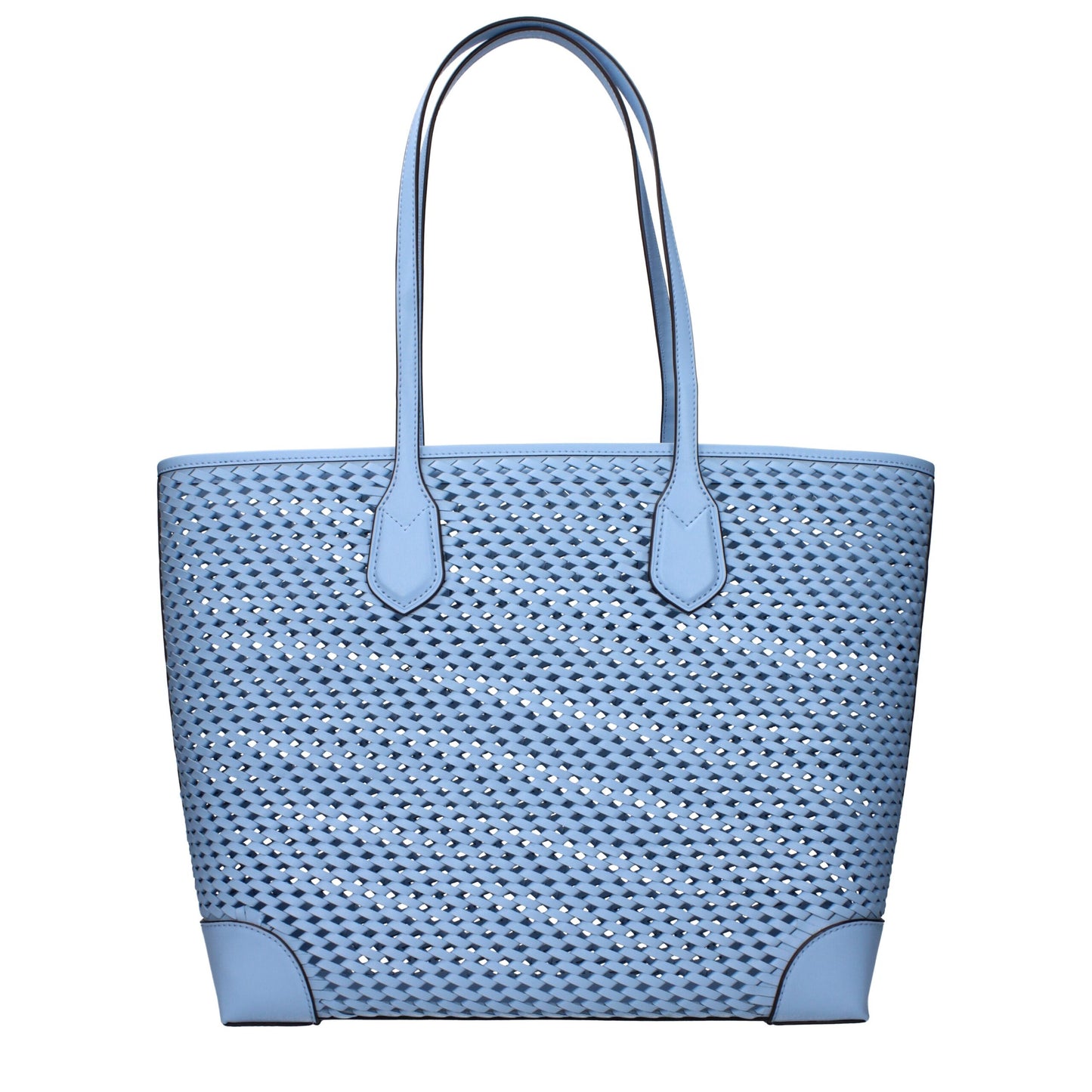 Michael Kors Light Blue Leather Shoulder Bags