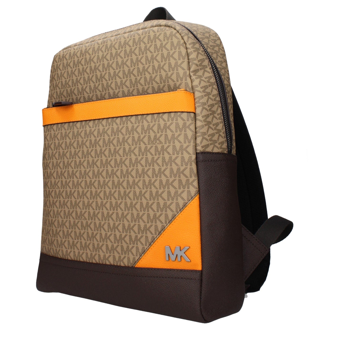 Michael Kors Brown Fabric Backpack