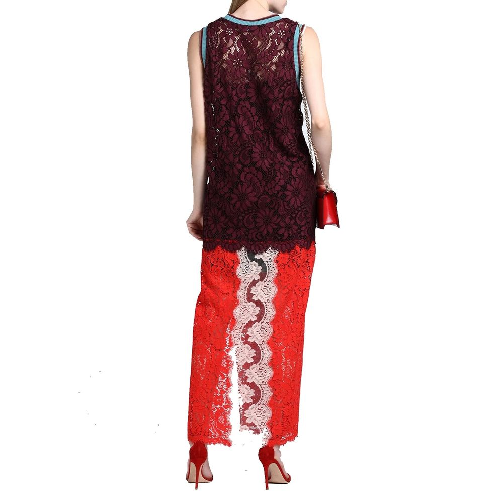 Dolce & Gabbana Lace Maxi Dress