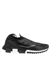 Dolce & Gabbana Black SORRENTO Sport Stretch Sneakers Shoes