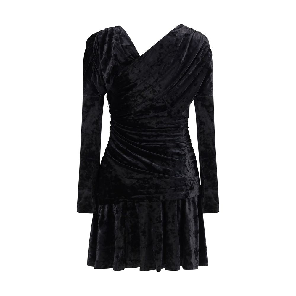 Ganni Ruched Mini Dress