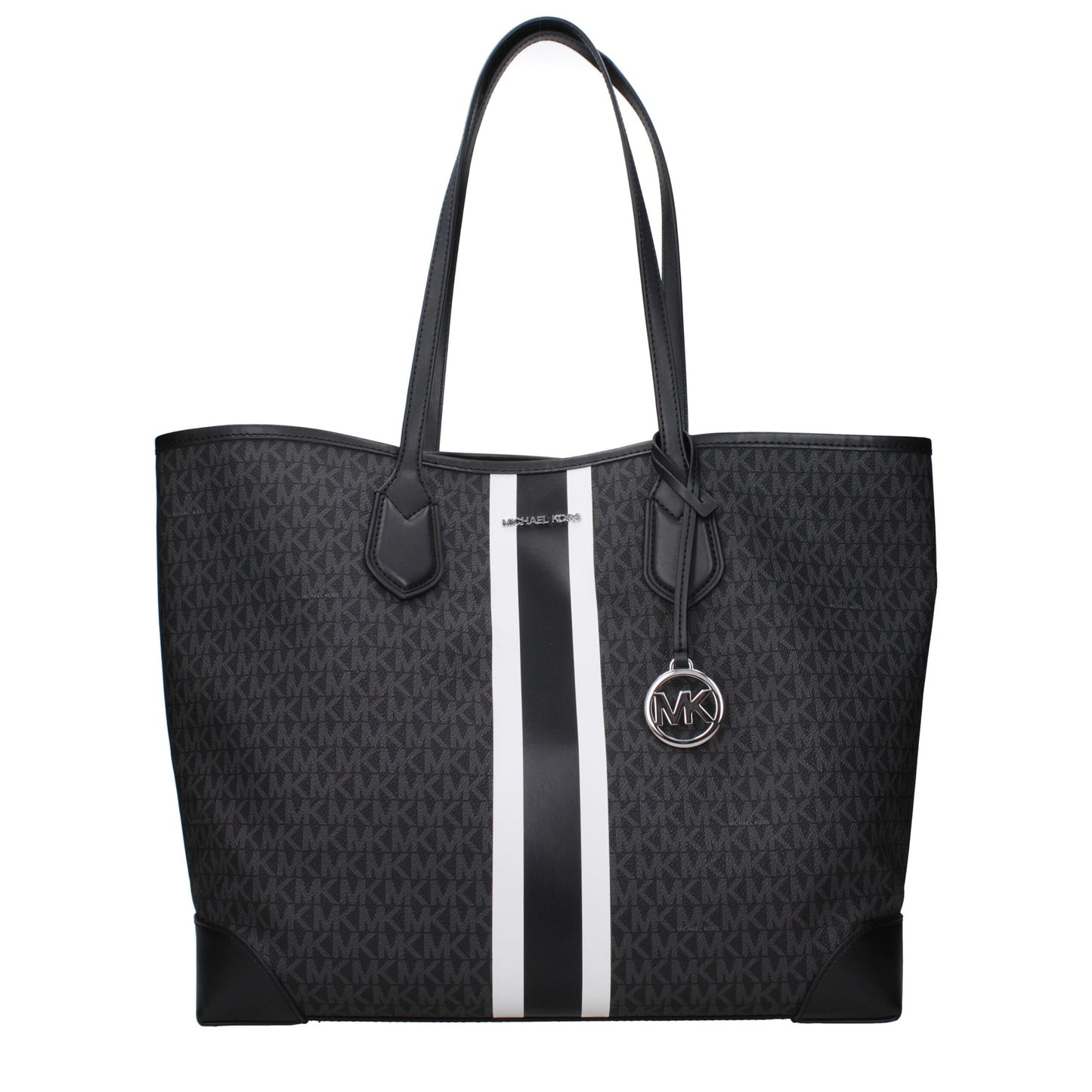 Michael Kors Black Fabric Shoulder Bags
