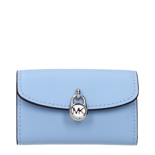 Michael Kors Light Blue Leather Wallet