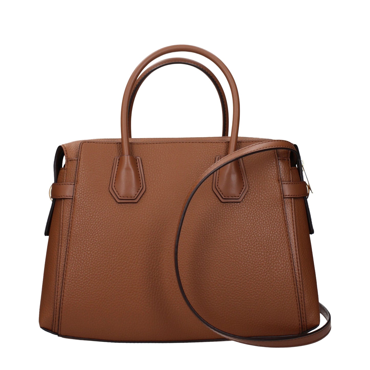 Genți de mână Michael Kors din piele maro