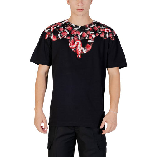 County of Milan Black Cotton T-Shirt