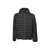 Suns Black Polyester Men's Quilted Jacket