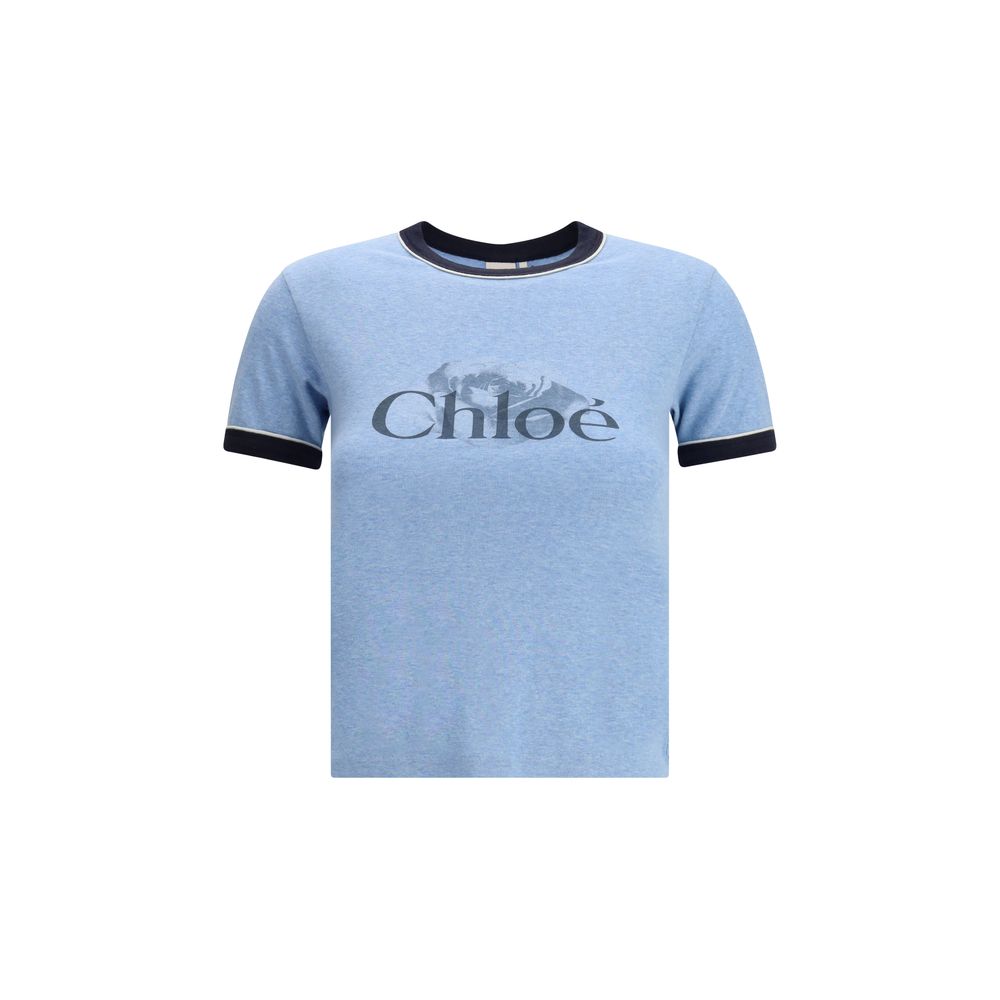Tricou Chloé cu logo imprimat