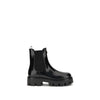 Prada Black Rubber Ankle Boots