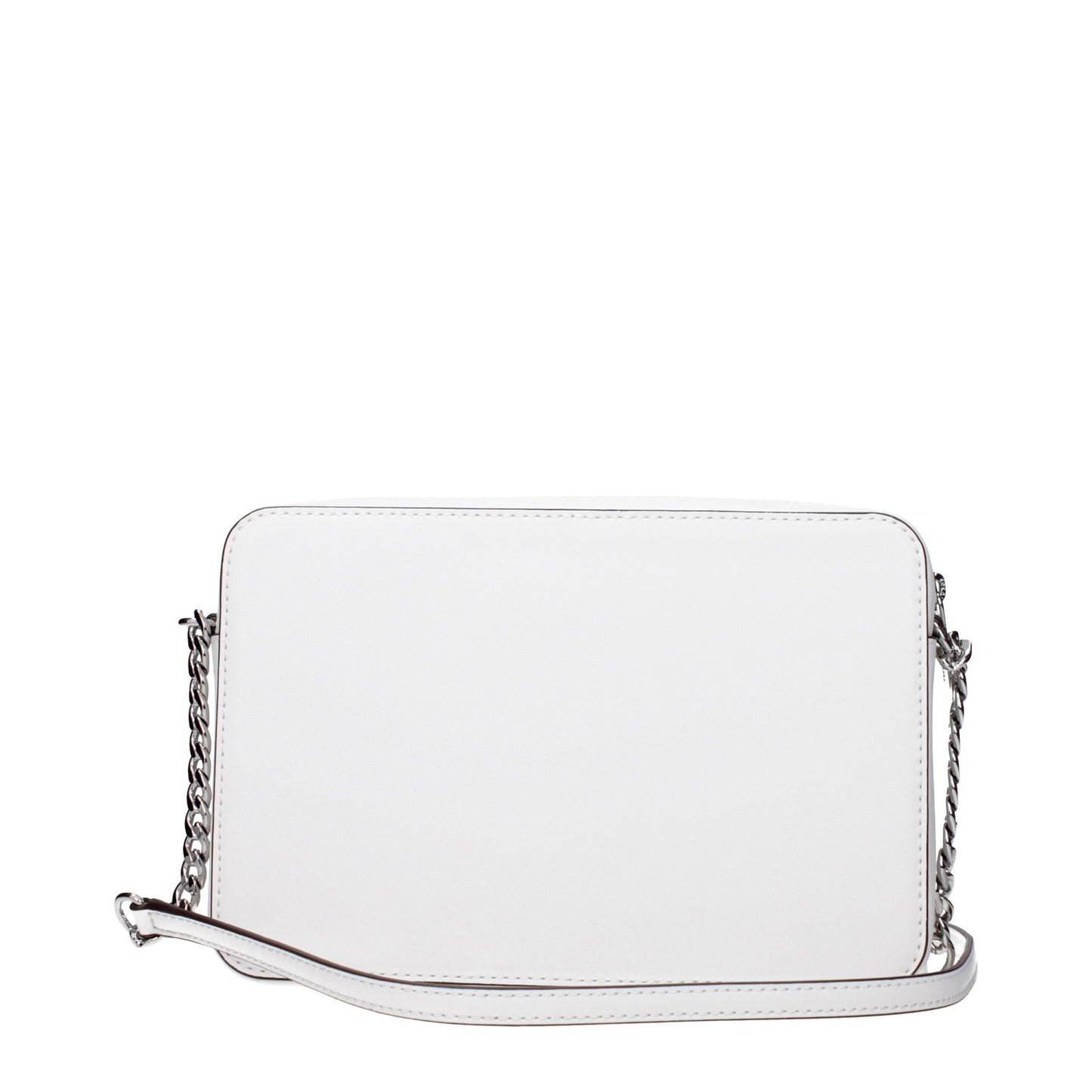 Michael Kors Hvid Læder Crossbody Taske