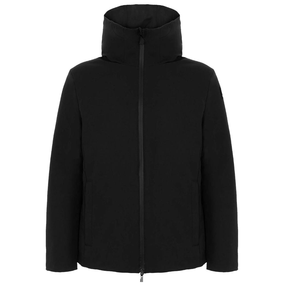 Suns Black Polyester Jackets & Coat