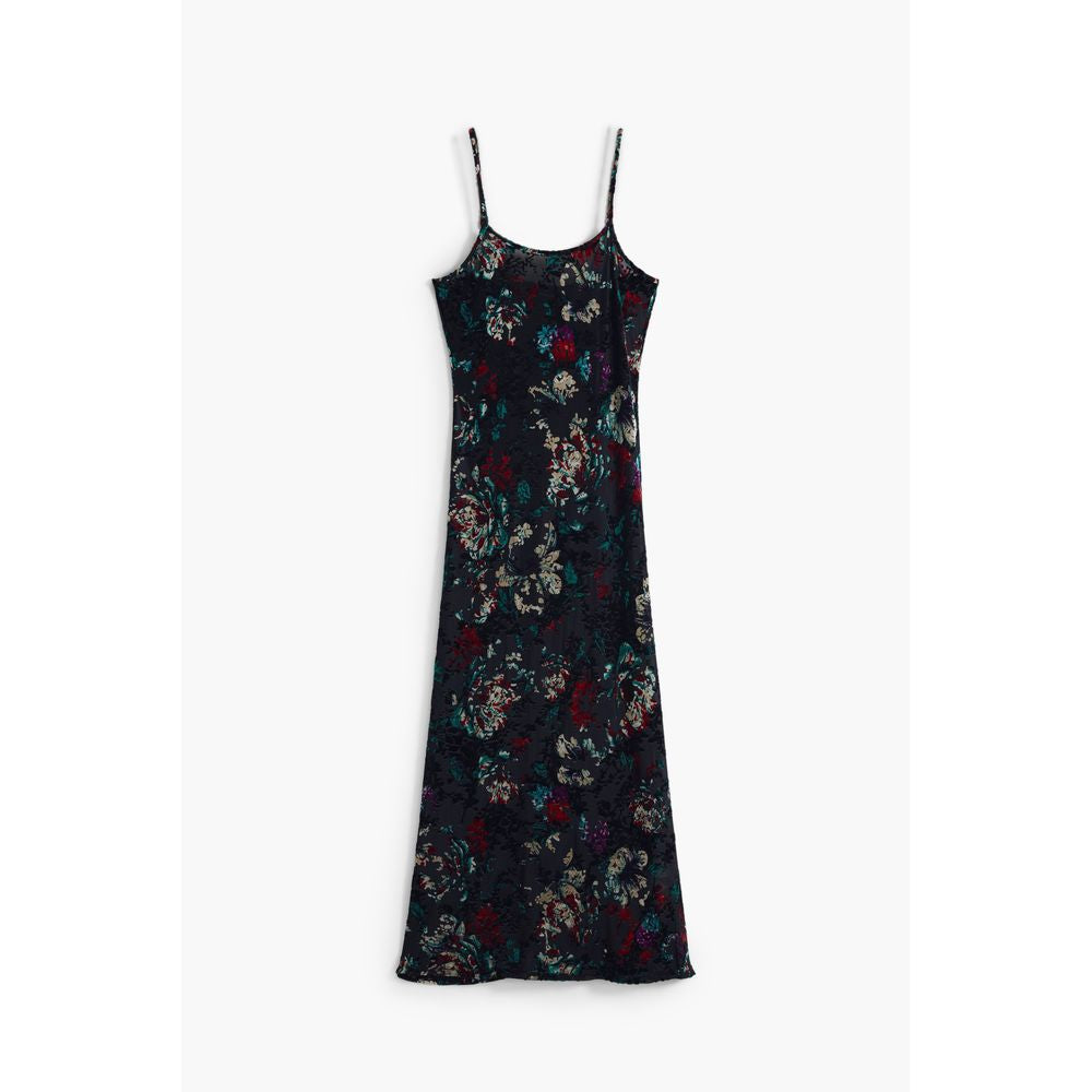 Desigual Black Polyester Dress