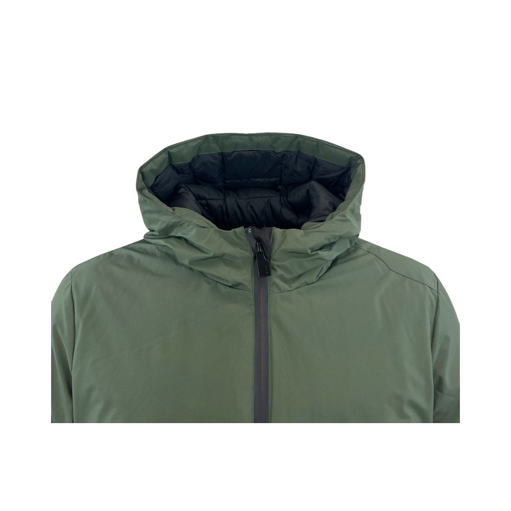 Suns Green Polyester Jackets & Coat