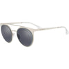 Emporio Armani Gray Metal Sunglasses