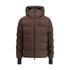 Moncler Grenoble Brown Polyamide Shell Jacket