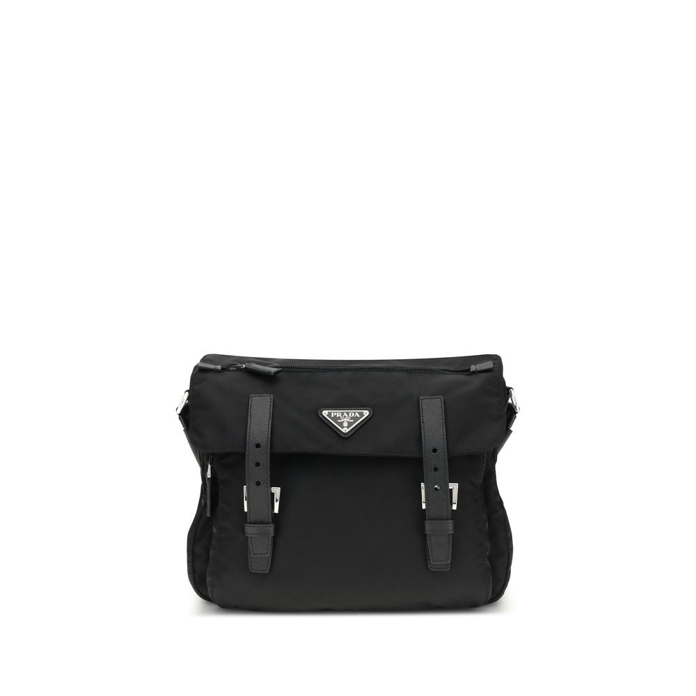 Prada Black Polyamide Shoulder Bag