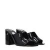 Jimmy Choo Black Leather Platform Sandals
