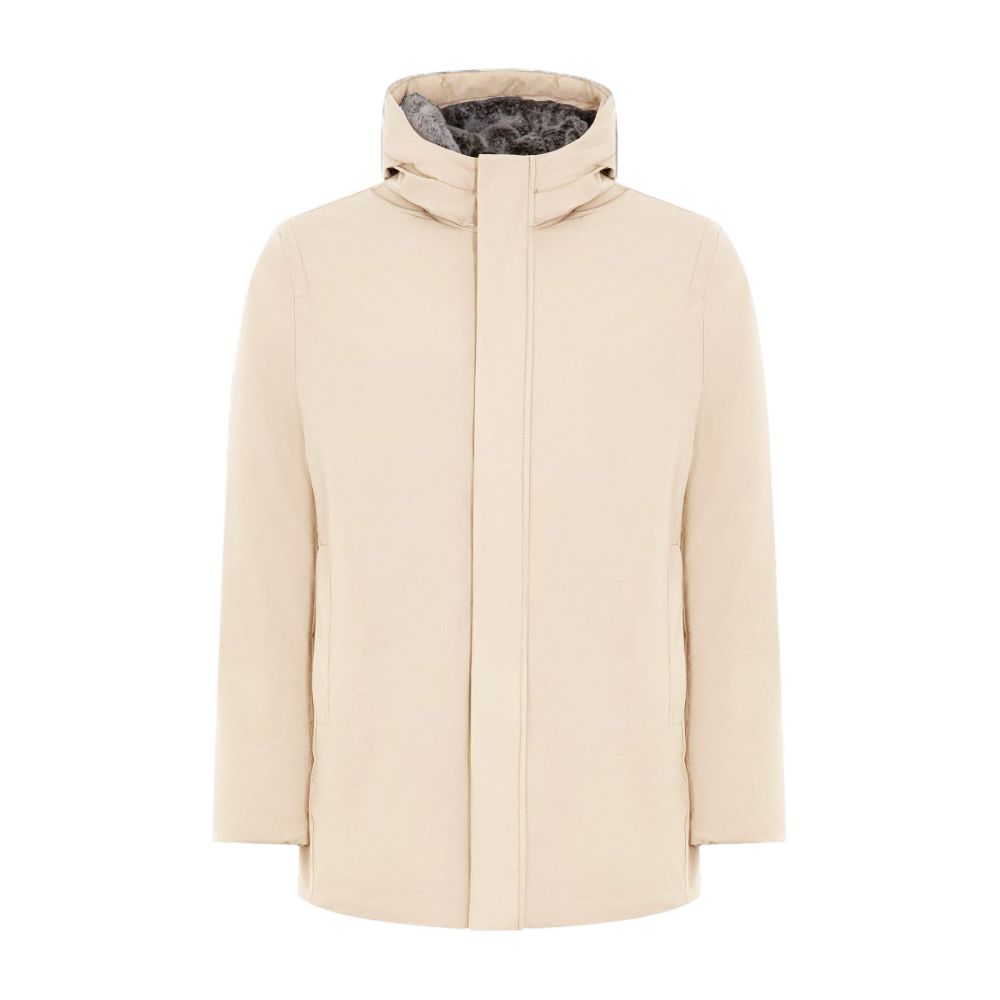 Suns White Polyester Jackets & Coat