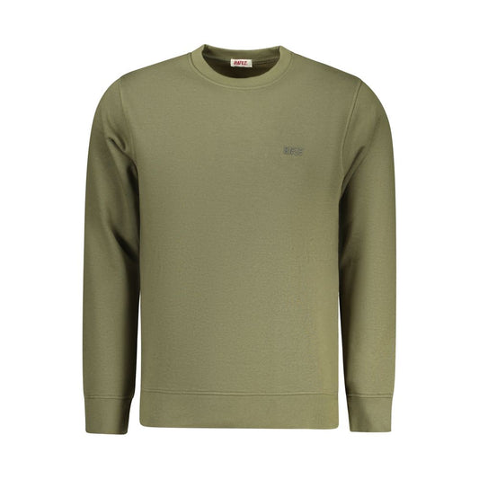 Rifle Green Cotton Men Sweater