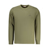 Rifle Green Cotton Men Sweater