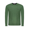 Rifle Green Wool Men Sweater