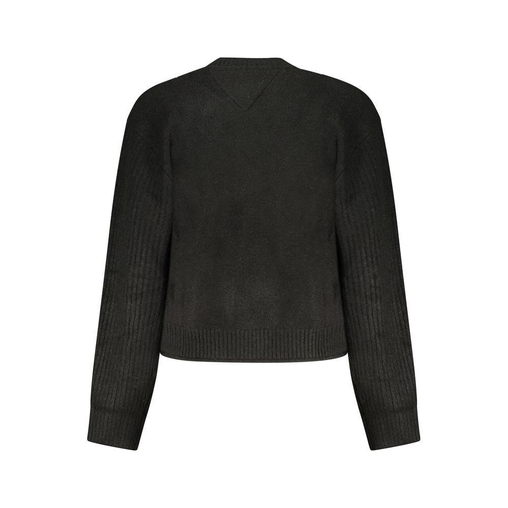 Tommy Hilfiger Black Wool Women Sweater