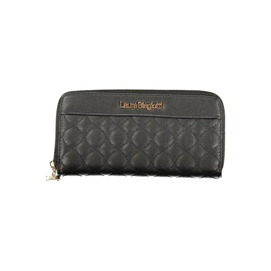 Laura Biagiotti Black Polyethylene Women Wallet