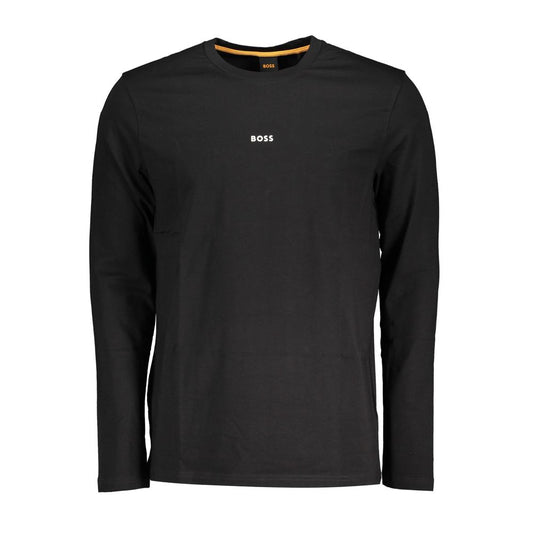 Hugo Boss Black Cotton T-Shirt