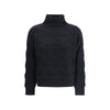 Max Mara Black Wool Sweatshirt