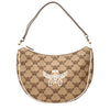 MCM Beige Raffia Shoulder Bag