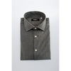 Baldinini Trend Gray Cotton Men Shirt