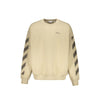 Off-White Beige Cotton Sweatshirt