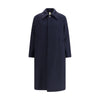 Sunflower Blue Fleece Wool Coat