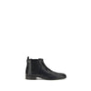 Prada Black Leather Ankle Boots