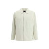 LAMINAR Cream Nylon Full-Length Jacket