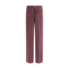 Cruna Purple Tencel Relaxed Fit Jeans