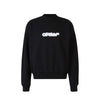 Off-White Black Cotton Sweatshirt