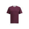 Brunello Cucinelli Purple Cotton T-Shirt