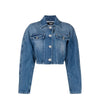 Versace Blue Cotton Denim Jacket