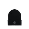 MONCLER x EDWARD ENNINFUL Black Wool Beanie