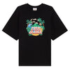 Casablanca Black Cotton T-Shirt
