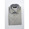 Baldinini Trend Light Blue Cotton Men Shirt