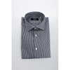 Baldinini Trend Blue Cotton Men Shirt